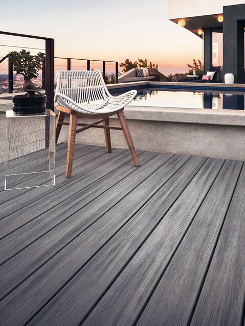 Piastrelle Per Terrazza In Legno WPC - 50x50 Cm, Pino Impregnato O Larice - Facili Da Montare, Senza Viti - Foto 12