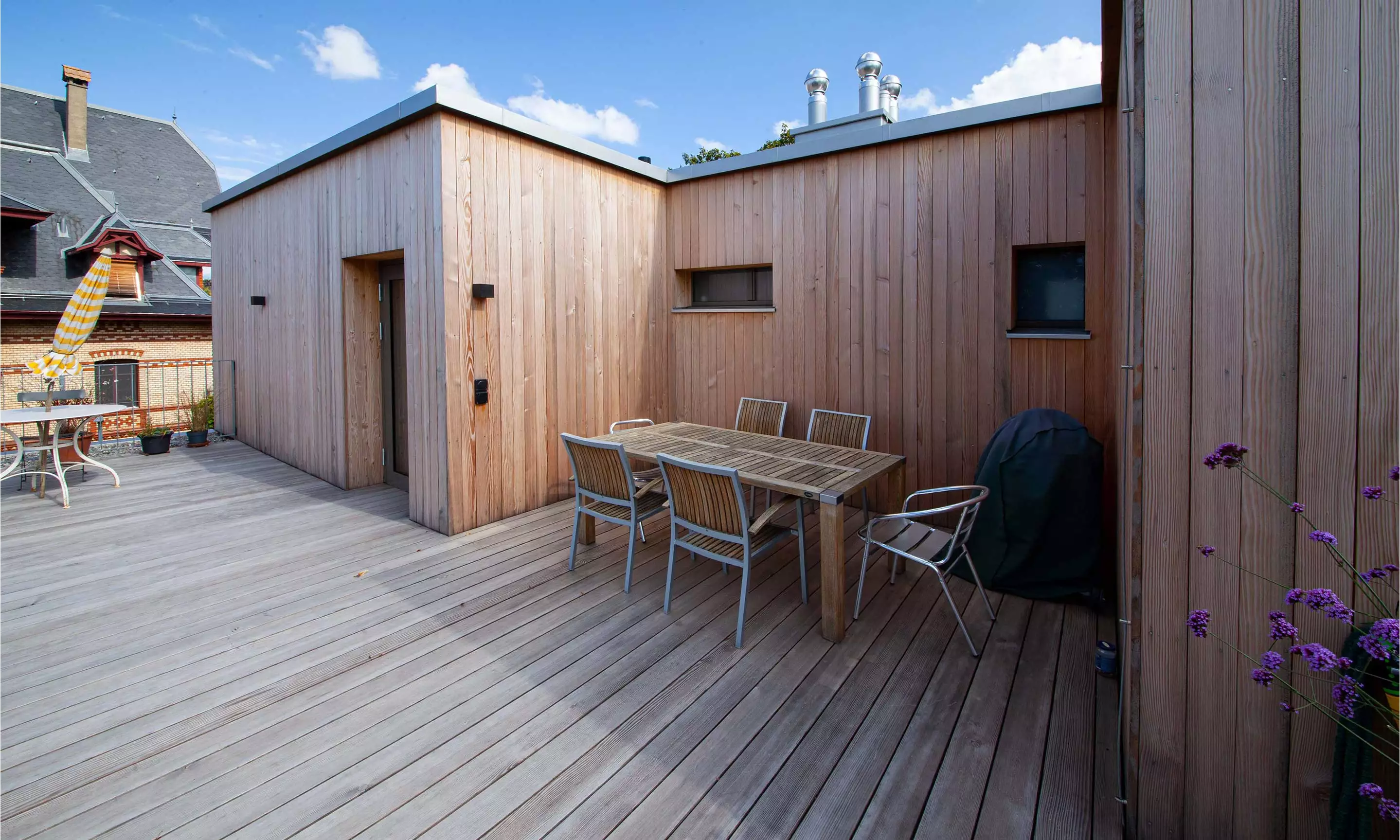 Material für die Terrasse