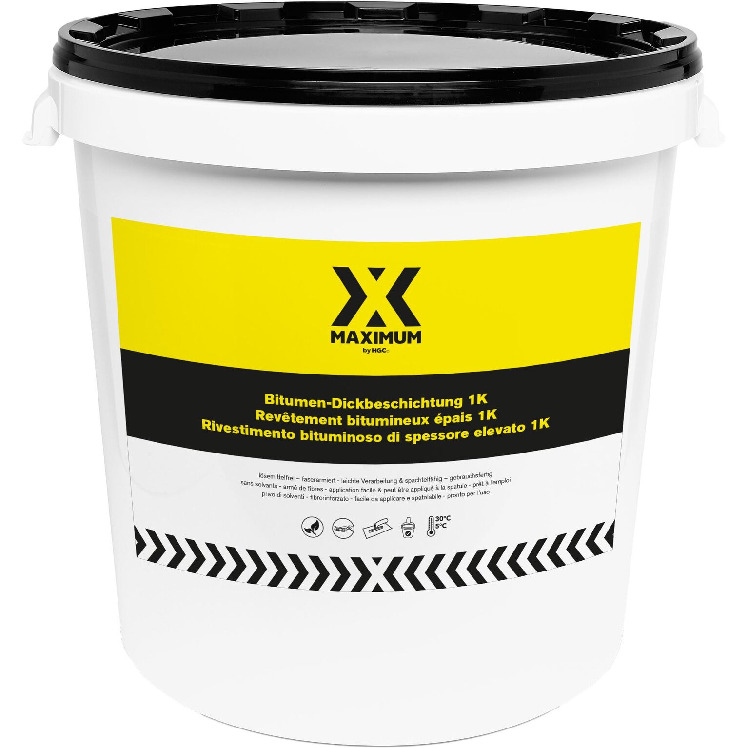 Baumax Bitumex R MAXIMUM Revêtement bitumineux épais 1K 30kg | HGC