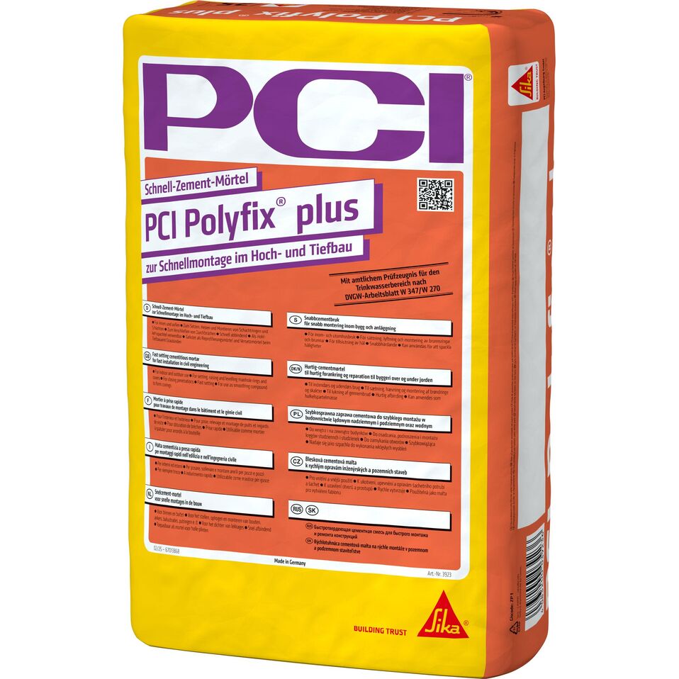 PCI Polyfix Plus Schnell Montagemörtel 25kg | HGC