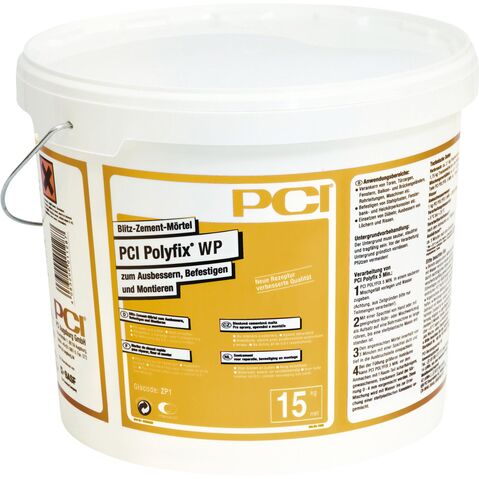 Mortier De Scellement PCI Repaflow 25 Kg – Pour Rails Acier Et Gouttières, Intérieur/extérieur